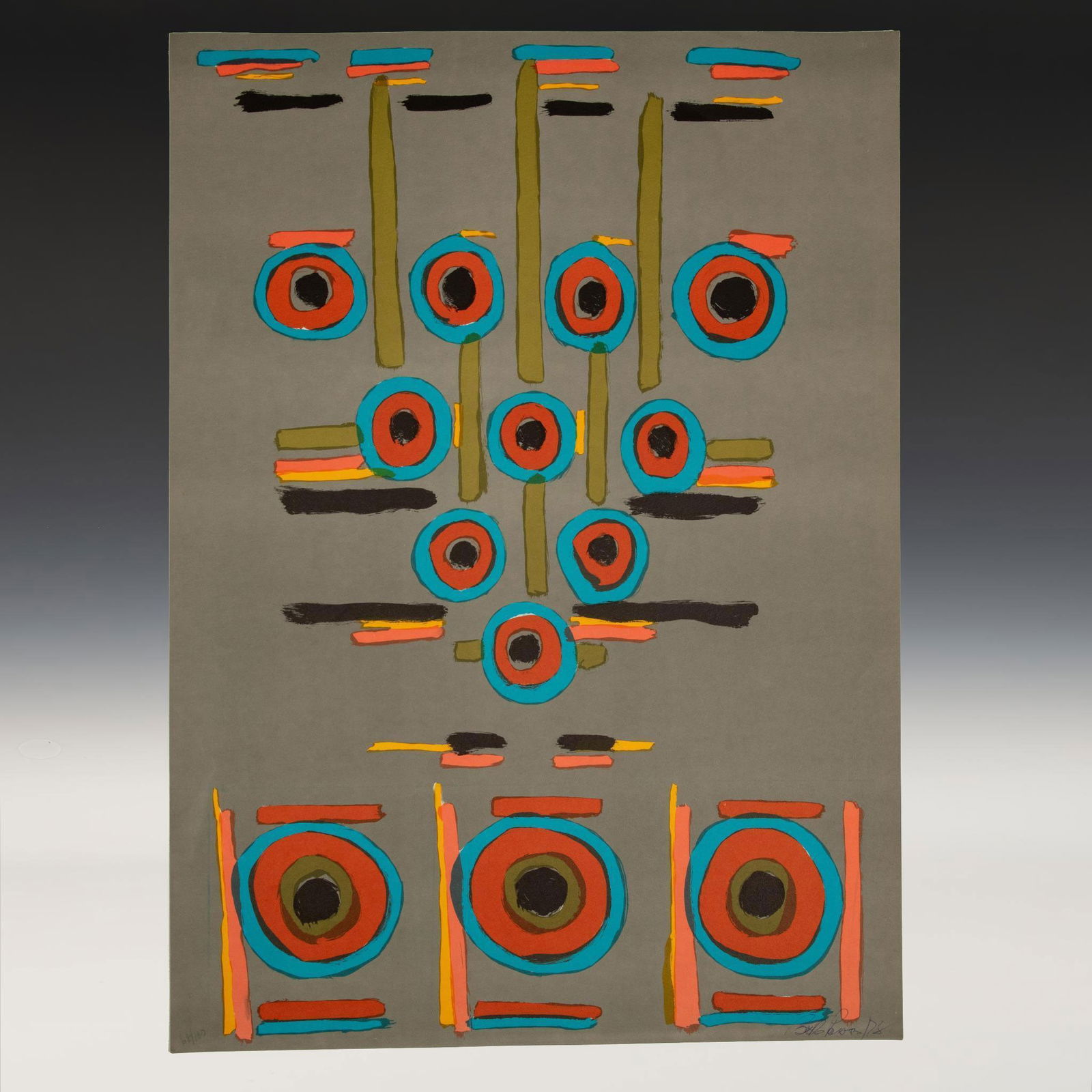 Betty Parsons, Original Color Screenprint on Paper, Signed (1 of 8)