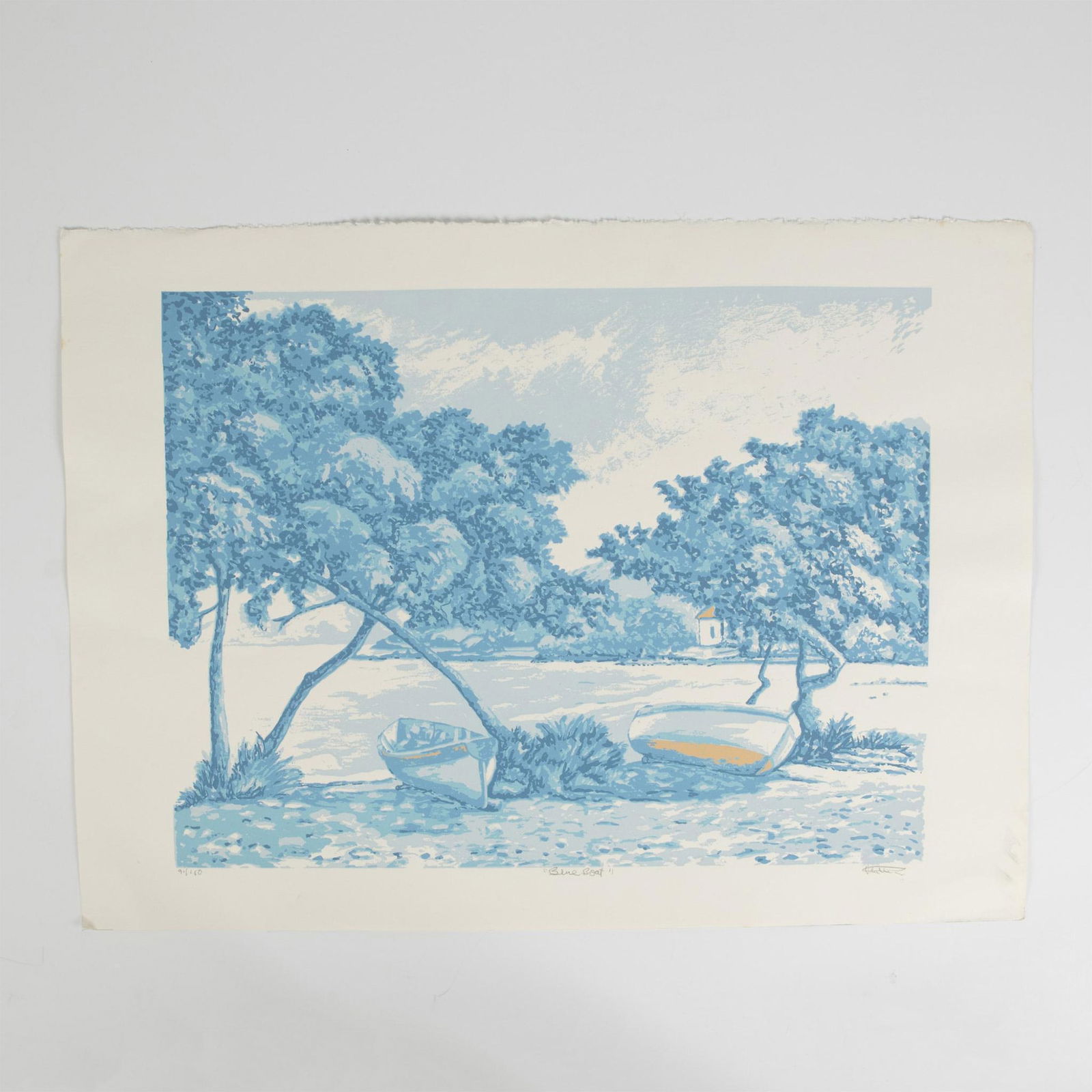 Lloyd Van Pitterson, Original Serigraph on Paper, Signed (1 of 7)