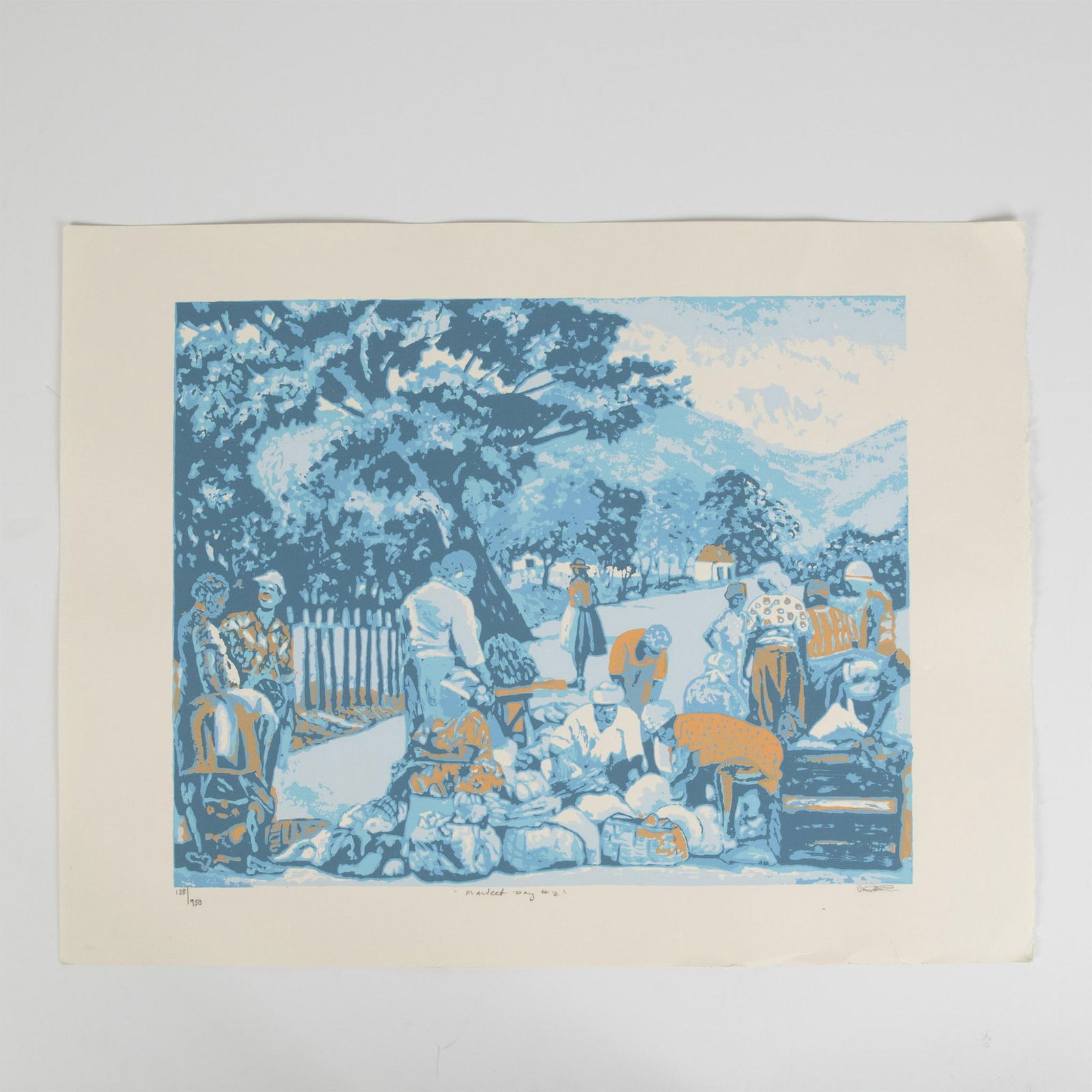 Lloyd Van Pitterson, Original Serigraph on Paper, Signed (1 of 8)