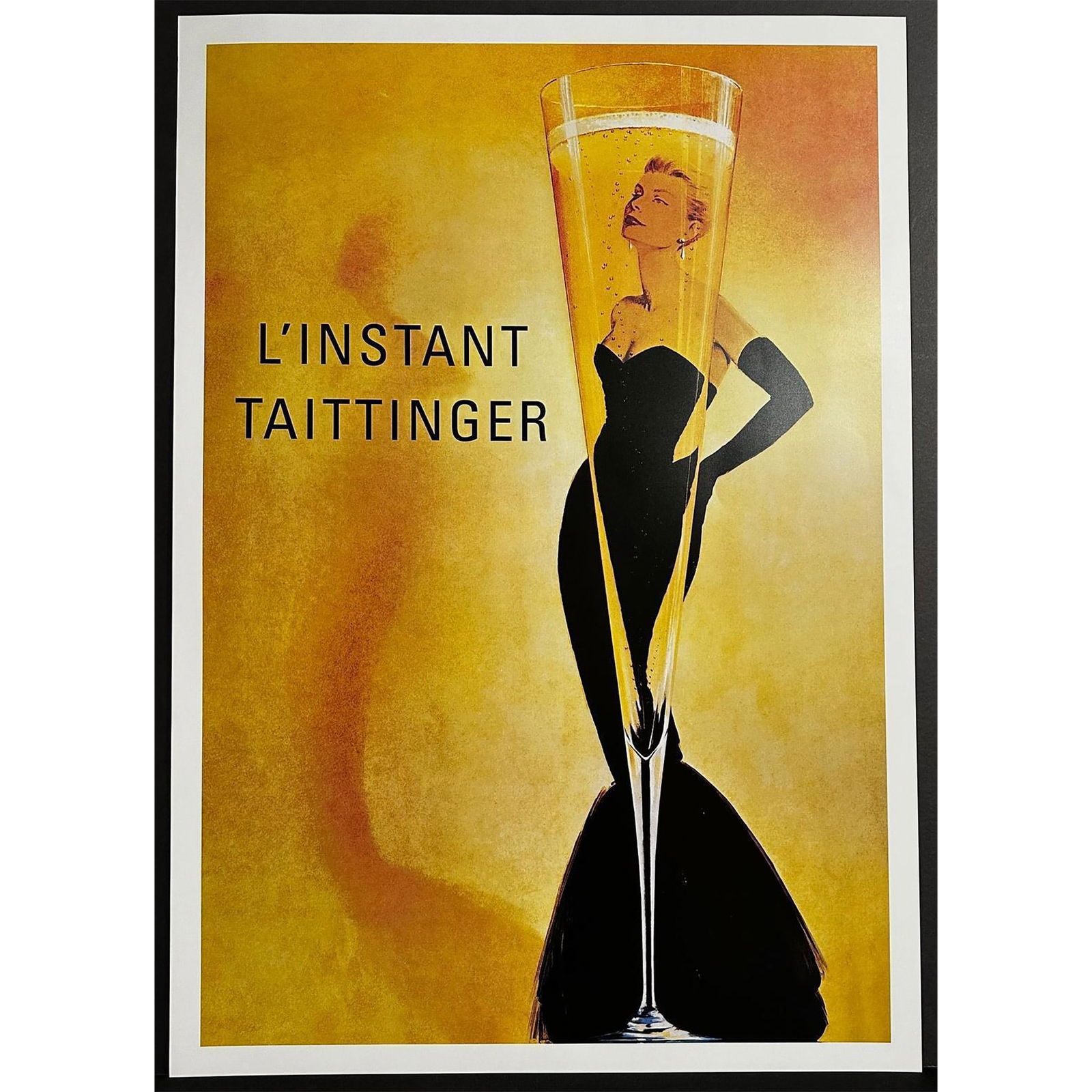 Taittinger Poster L'Instant Taittinger unsigned (1 of 2)
