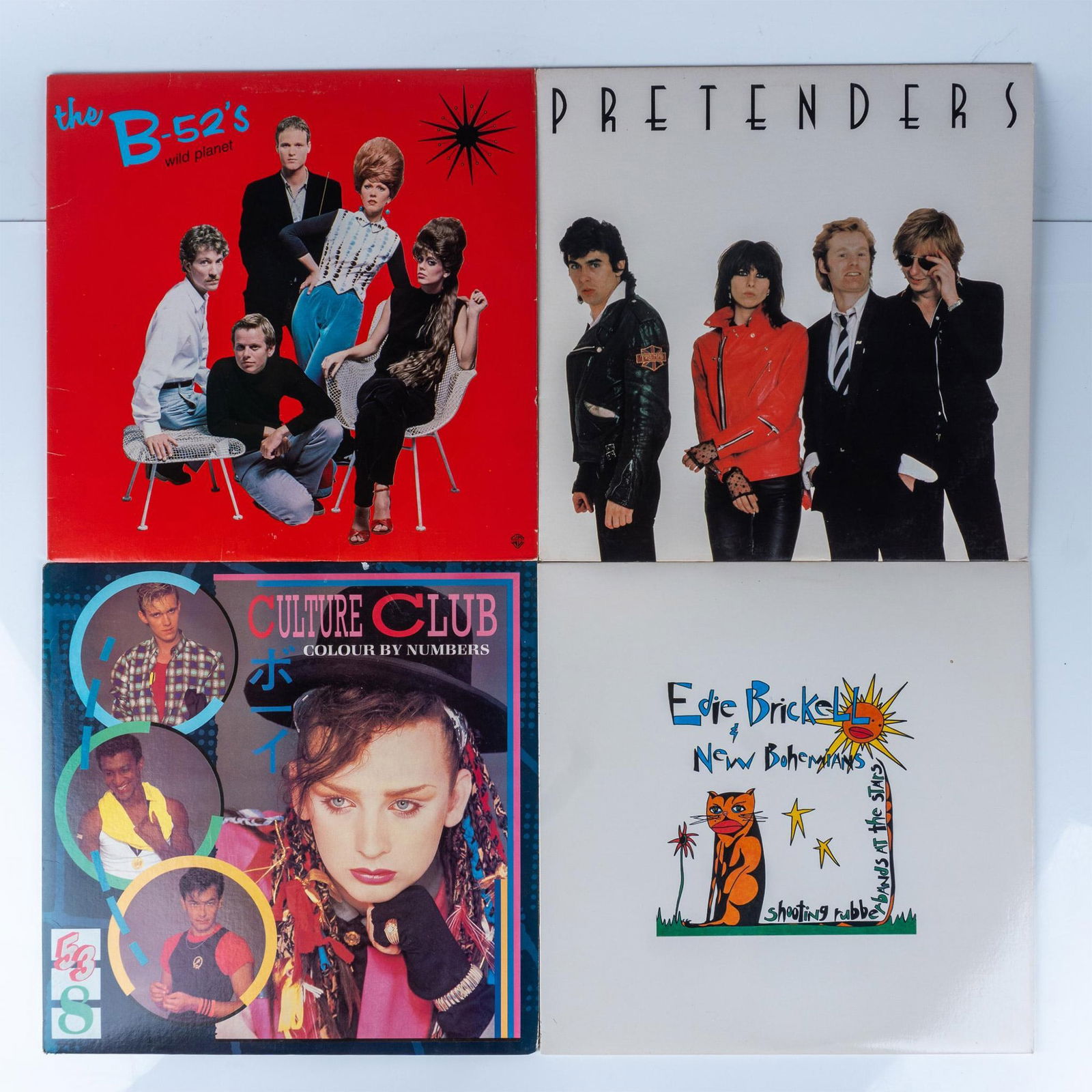 5pc Vinyl Record Lot, 1980s Alternative Rock and Pop (1 of 4)