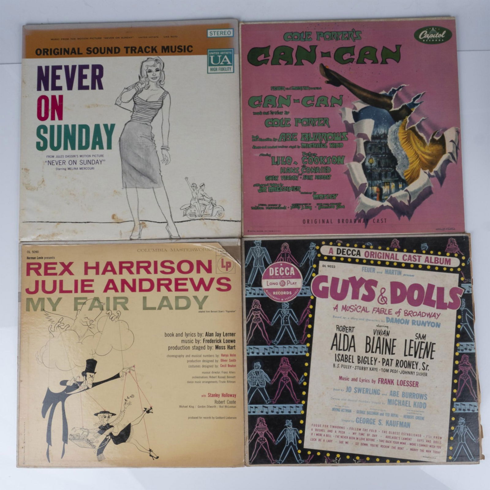 30pc Movie & Stage Play Soundtrack Vinyl LP Records (1 of 18)