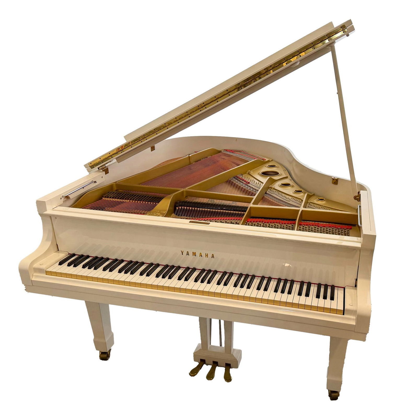 Yamaha G2 White Grand Player Piano and Bench (1 of 20)