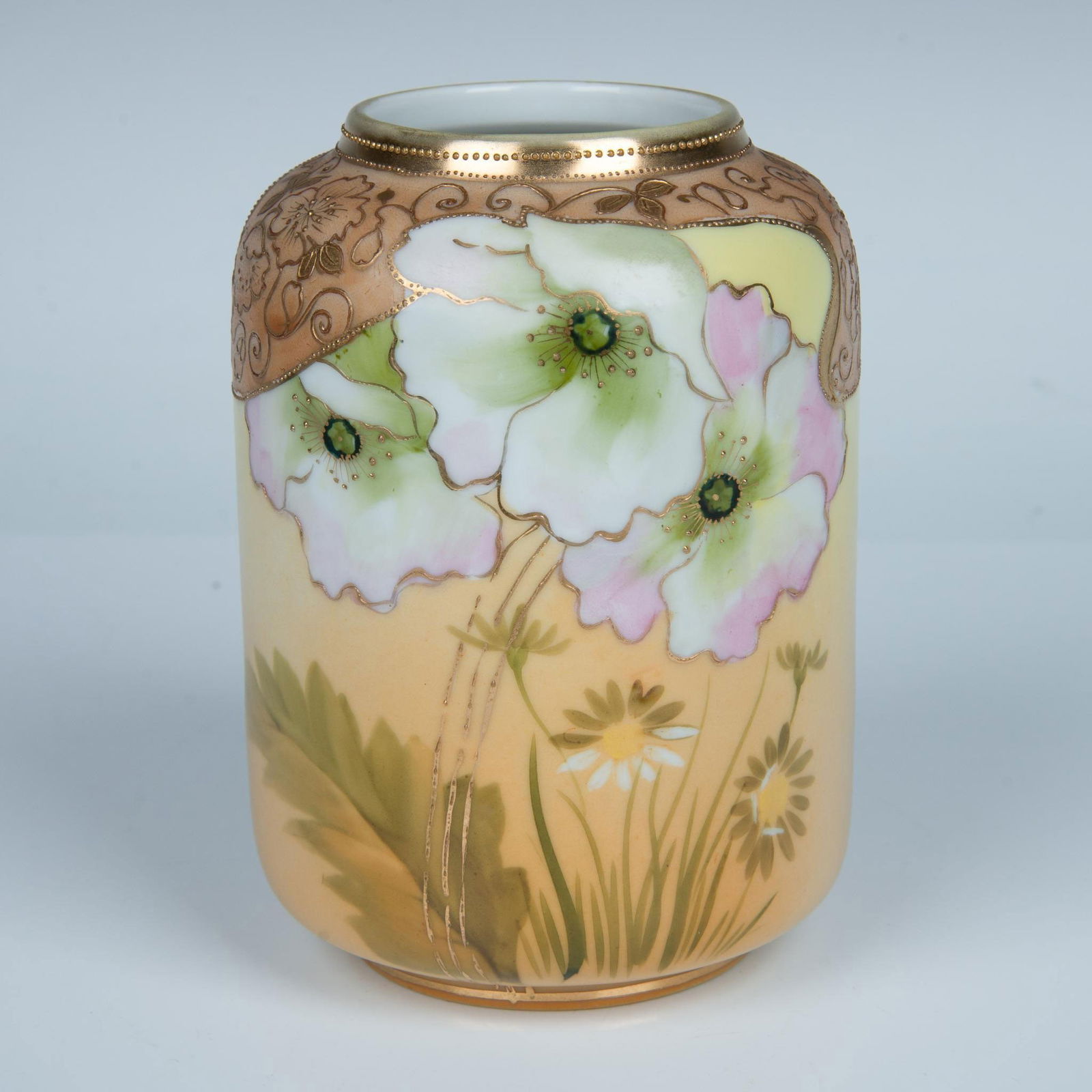 Noritake Hand Painted Nippon Japanese Porcelain Vase (1 of 4)