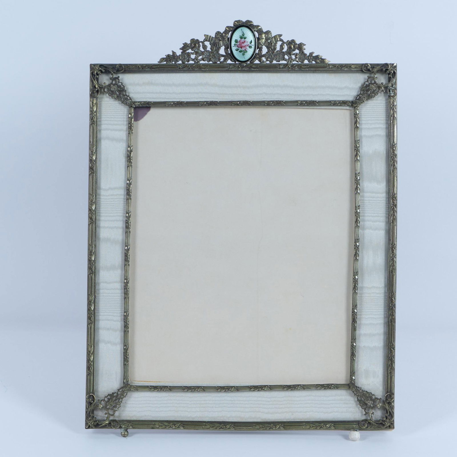 Vintage Ornate Metal Floral Tabletop Photo Frame (1 of 4)