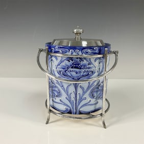 James Macintyre Florian Ware Biscuit Barrel