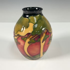 Moorcroft Pottery by Emma Bossons Vase, Shepherd's Delight