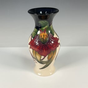 Moorcroft Pottery by Nicola Slaney Vase, Anna Lily Vase
