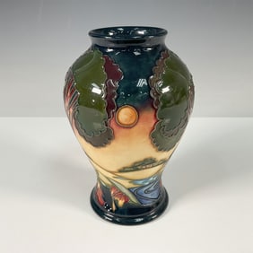 Moorcroft Pottery Evening Sky Trial Vase