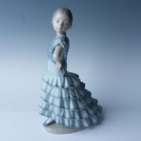 Lladro Porcelain Figurine, Little Senorita 1005054