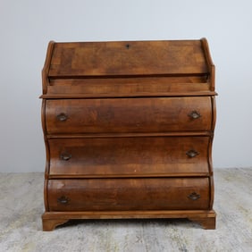 Wooden Lock and Key Secretaire