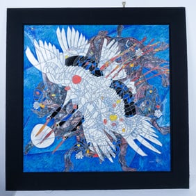 Jiang Tiefeng, Original Color Serigraph on Paper, Signed