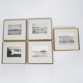 Set of 5 Alice May Curtis B & W Photographs on Paper