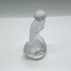 Lalique Frosted Crystal Figurine, Leda & The Swan