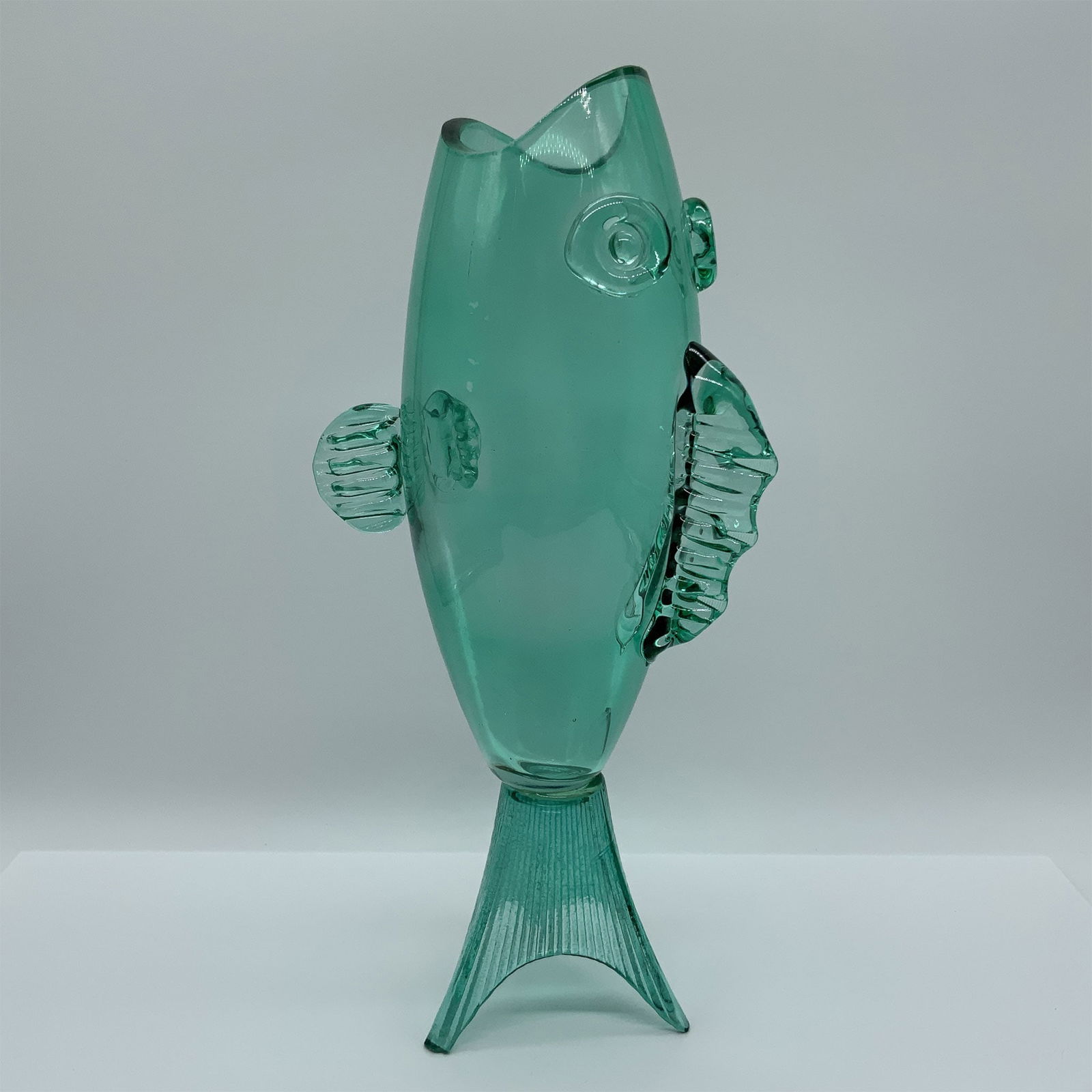 Blenko Art Glass Fish Vase (1 of 3)
