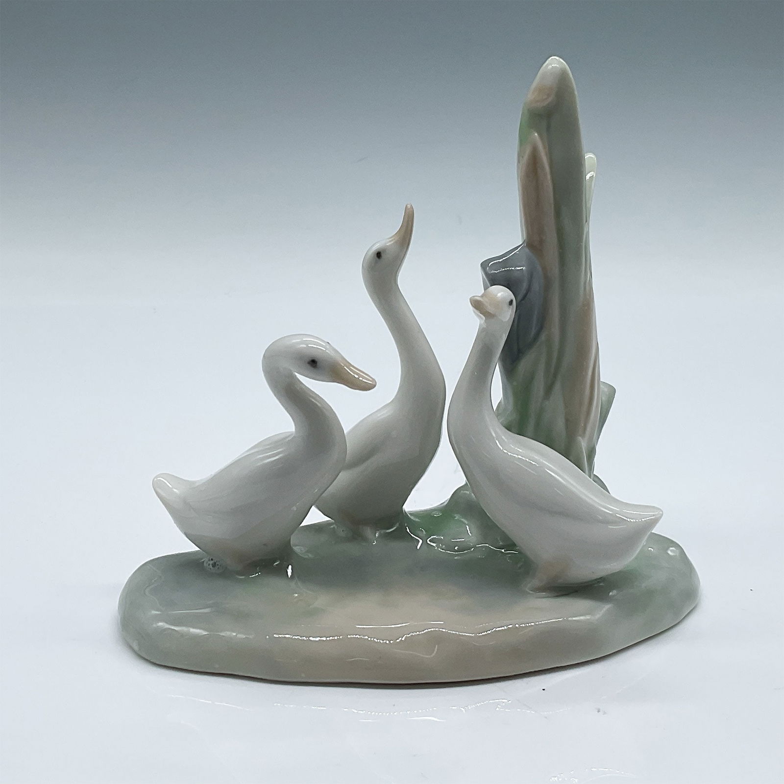 Nao by Lladro Porcelain Figurine, Ducks with Reeds (1 of 4)