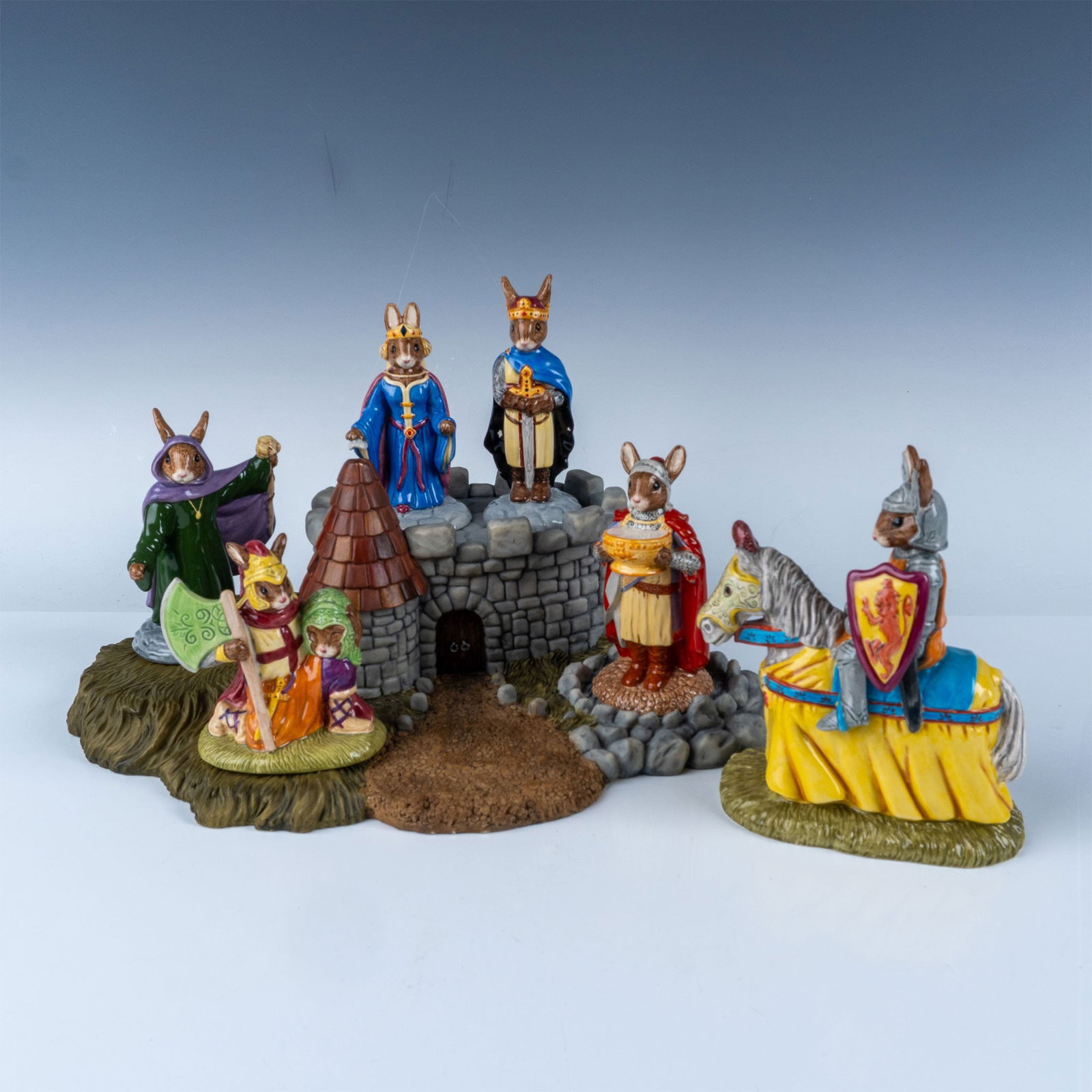 7pc Royal Doulton Bunnykins Arthurian Legends Collection (1 of 7)
