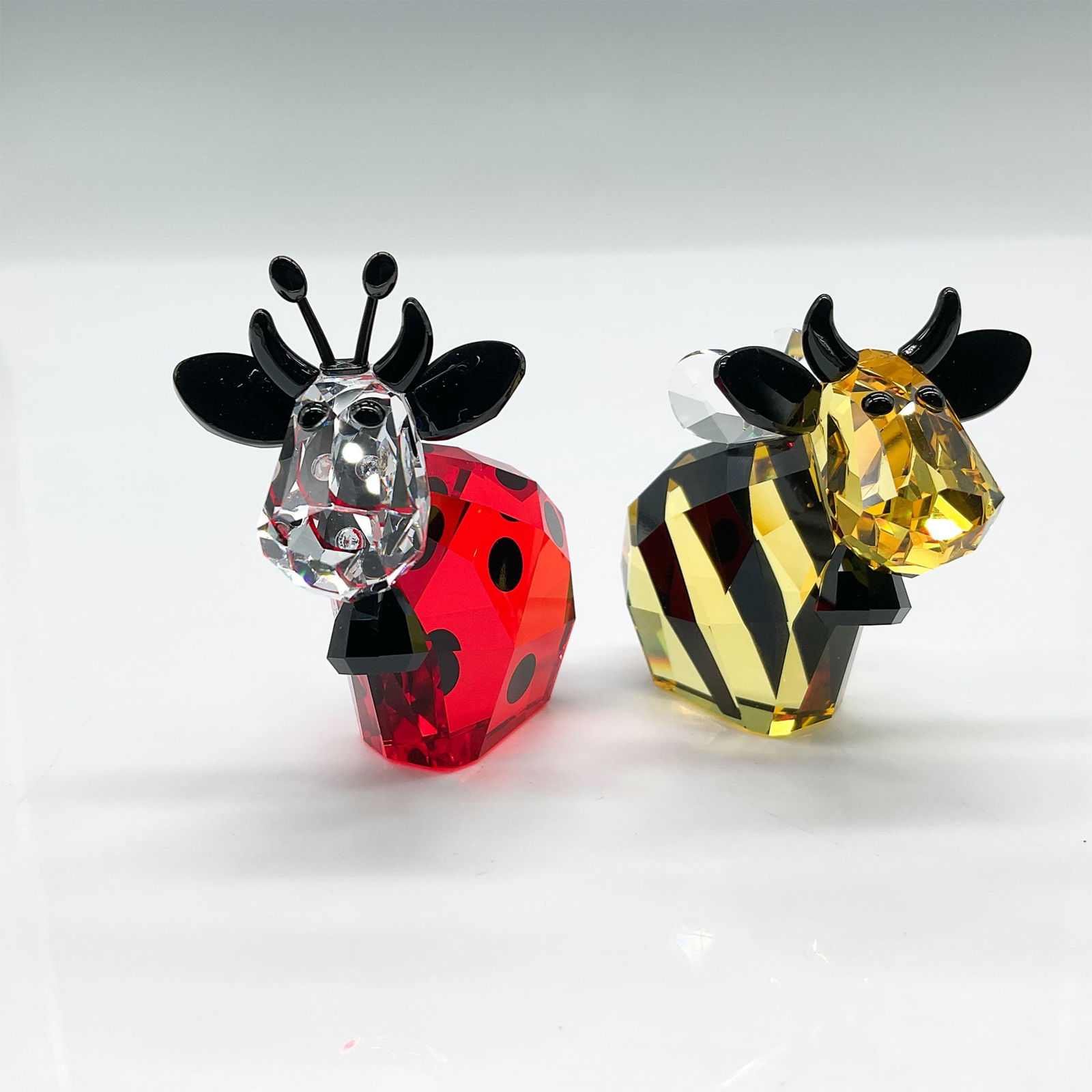 Swarovski Crystal Lovlots Figurines Ladybug & Bumblebee Mo (1 of 4)