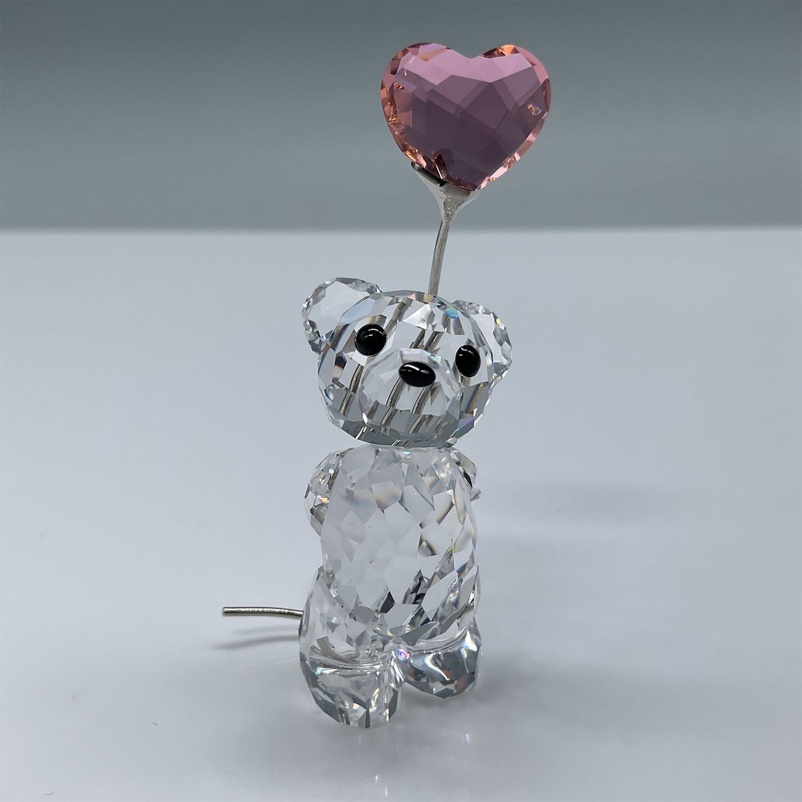 Swarovski Crystal Kris Bear with Heart Balloon Figurine (1 of 5)