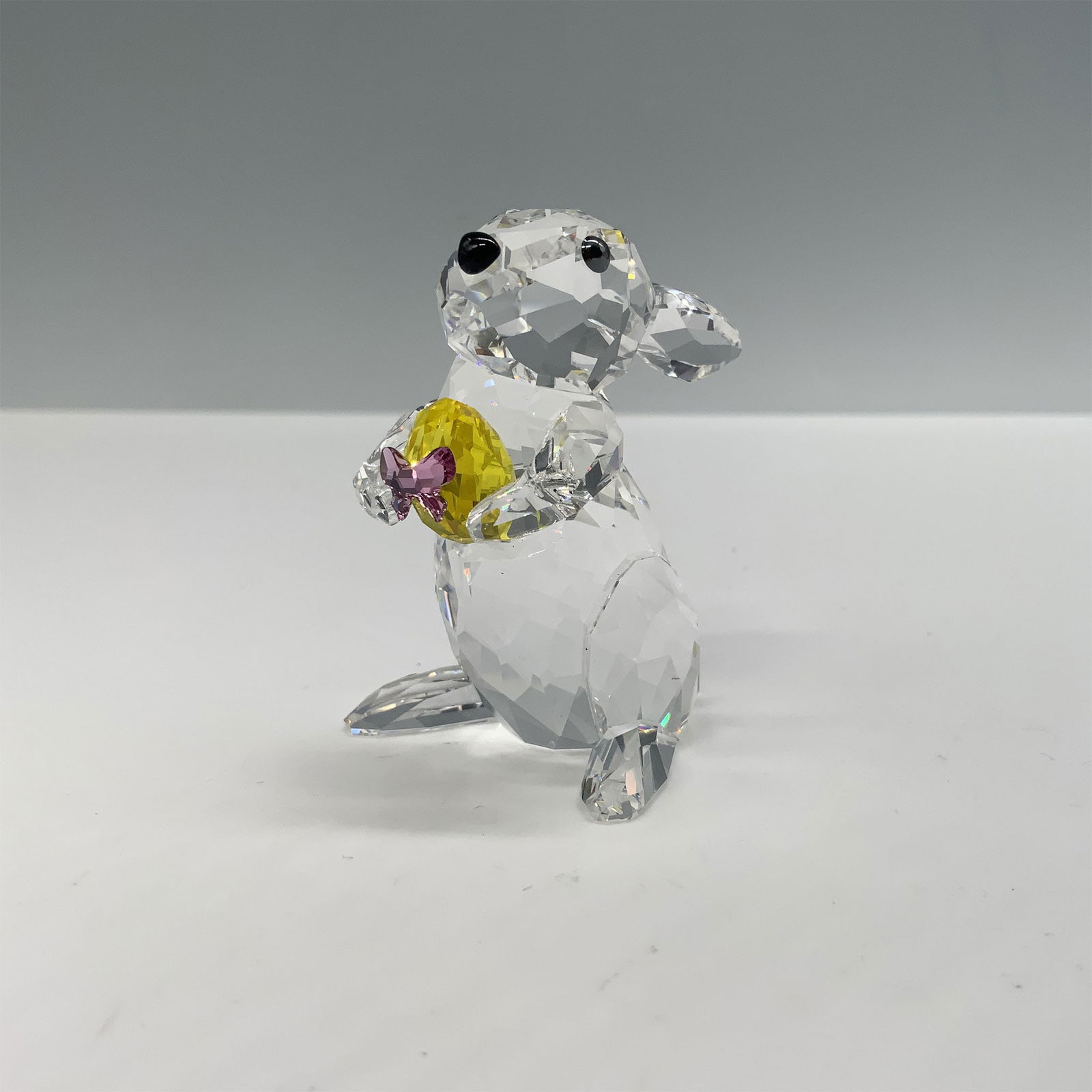 Swarovski Crystal Rabbit with Yellow Easter Egg (1 of 4)