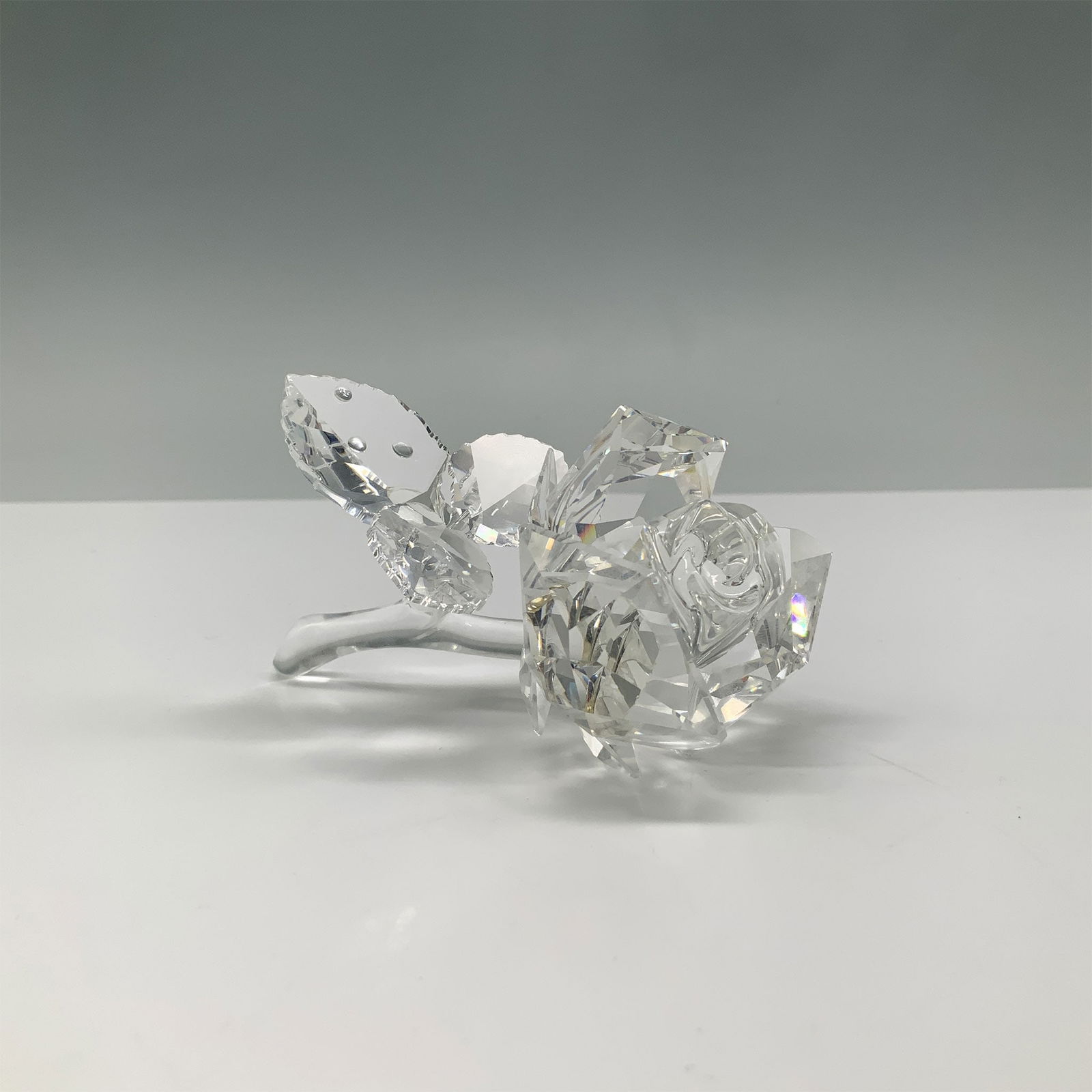 Swarovski Crystal Rose Figurine, Large 174956, with Box (1 of 4)