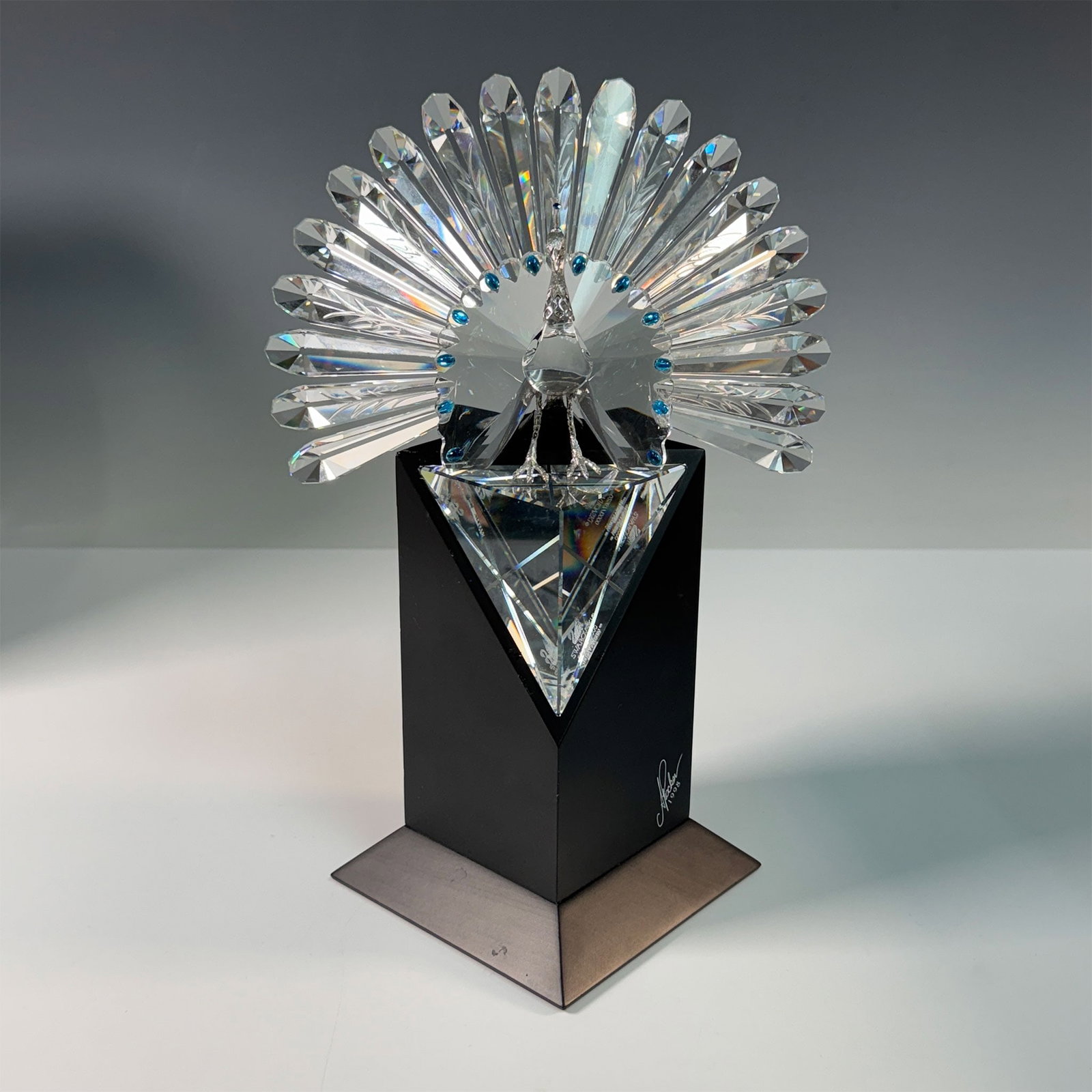 Swarovski Crystal Figurine, Peacock Ltd. Ed. 1998 (1 of 5)