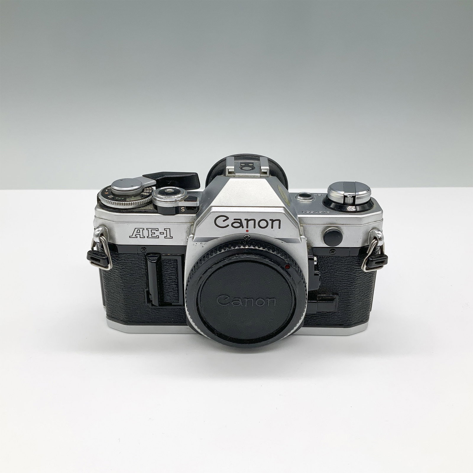 Canon AE-1 35mm Film Camera with Original Body Cap (1 of 4)