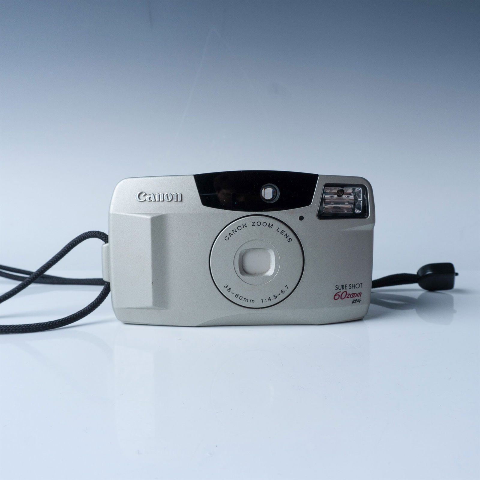 Canon Sure Shot 60 Zoom 35mm Film Camera with Zoom Lens (1 of 3)