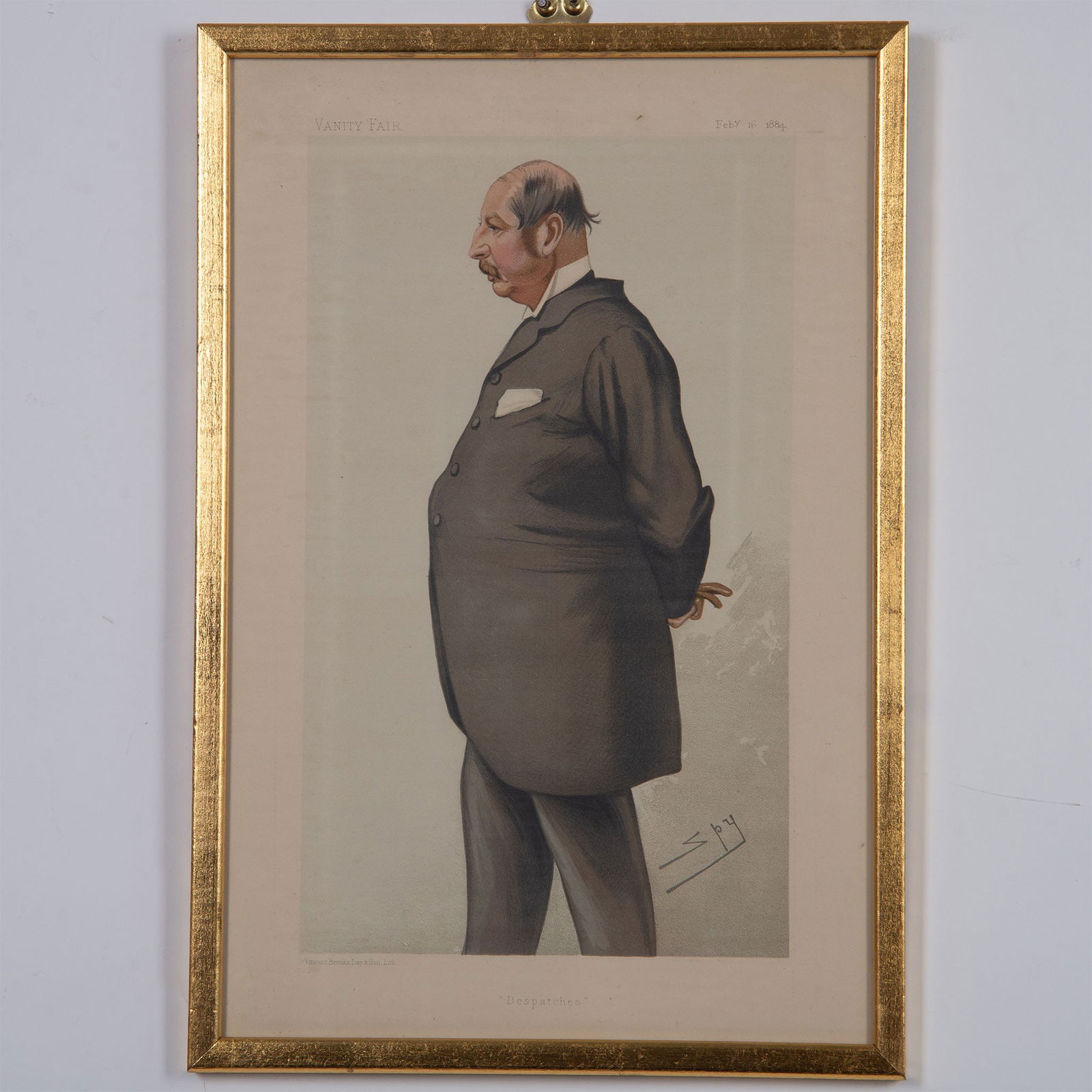 Leslie Matthew Ward (Spy), Antique Color Lithograph on Paper (1 of 4)