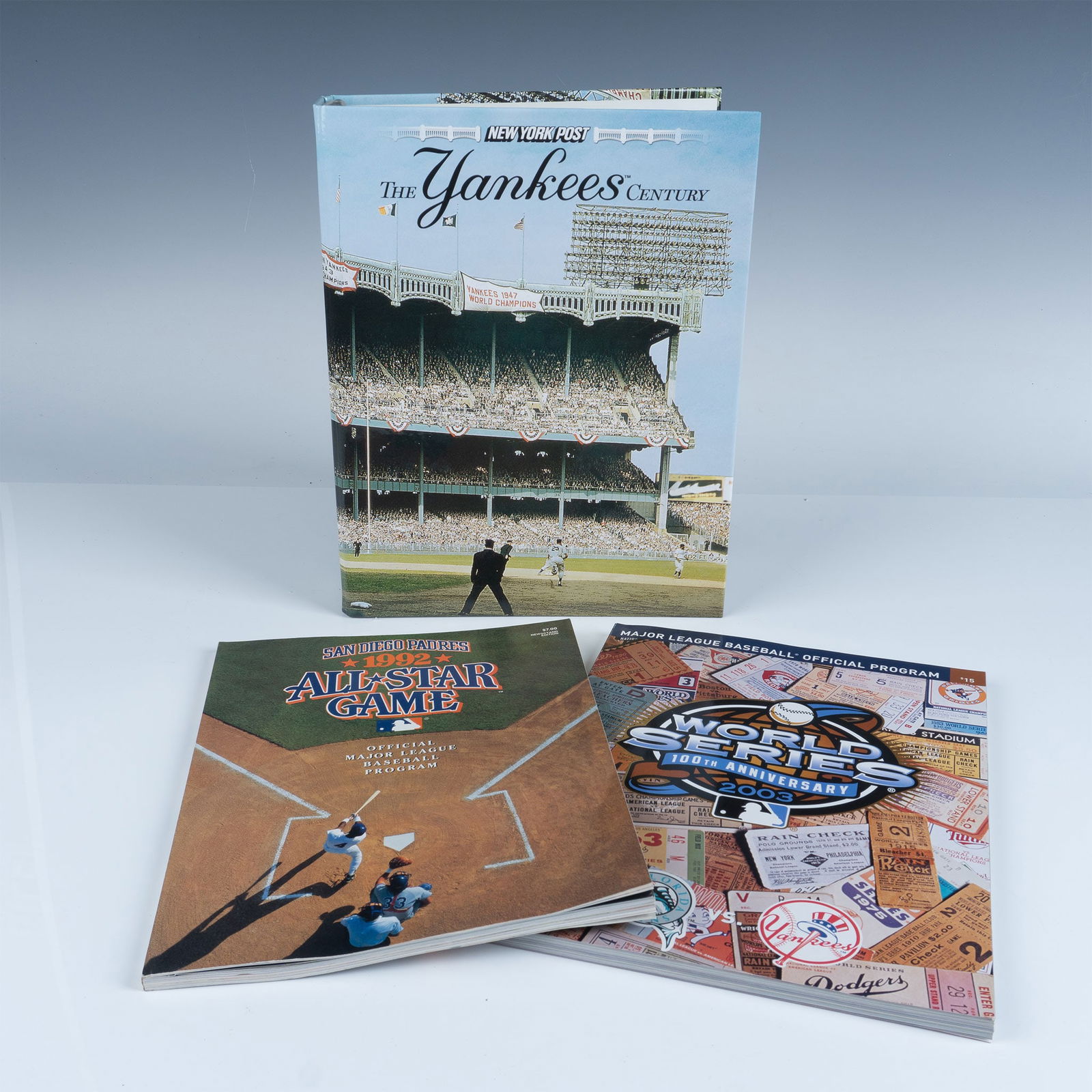 3 Major League Baseball Programs & Magazines (1 of 2)