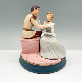 Disney Cinderella and Prince Charming Keepsake Box Figurine