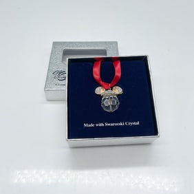 Swarovski Disney Mickey Mouse Ornament with Box