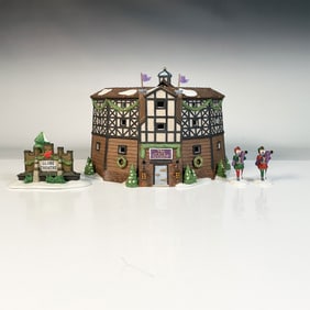 Dept 56 Dickens Village The Old Globe Theatre Figurine