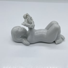 Bing & Grondahl Porcelain Sea Girl Lying Down Figurine 2314