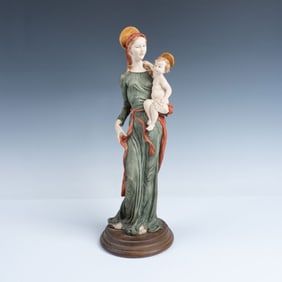 After Giuseppe Armani Figurine, Madonna with Child