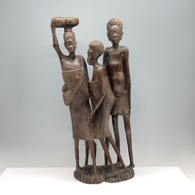 African Wooden Figurine