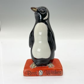 Royal Doulton Advertising Figurine Best Wishes Penguin