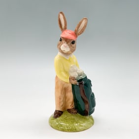 Royal Doulton Bunnykins Figurine, Caddie DB271 w/ Box