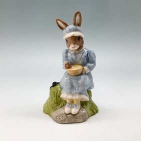 Royal Doulton Bunnykins Figurine, Little Miss Muffet DB240