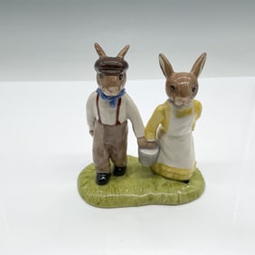 Royal Doulton Bunnykins Jack & Jill Nursery Figurines DB222