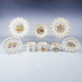 Royal Doulton Bunnykins Tableware Set, 9 Pieces