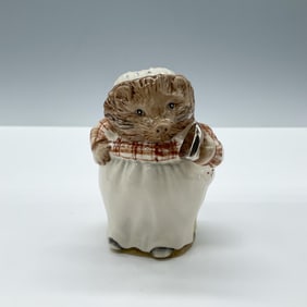 Beswick Beatrix Potter Figurine, Mrs Twiggy Winkle Silver