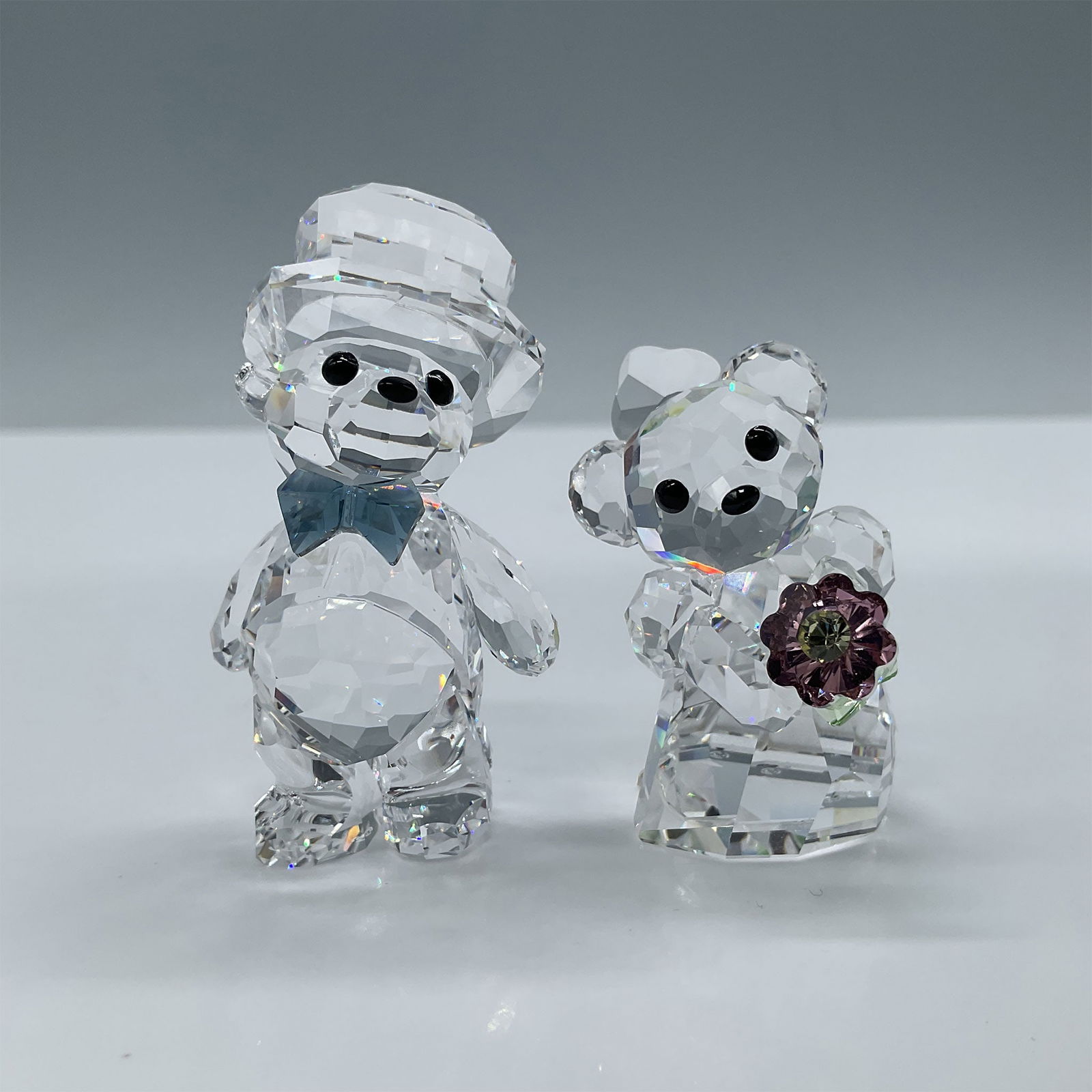 2pc Swarovski Crystal Figurines, Kris Bears You & I (1 of 5)