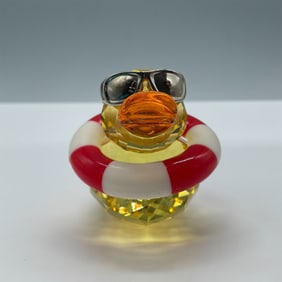 Swarovski Crystal Happy Duck Figurine, Sunny Sam