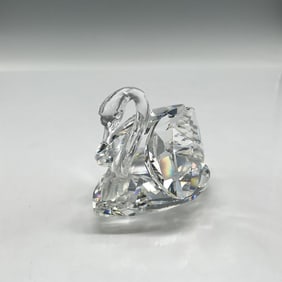 Swarovski Silver Crystal Figurine, Swan Large