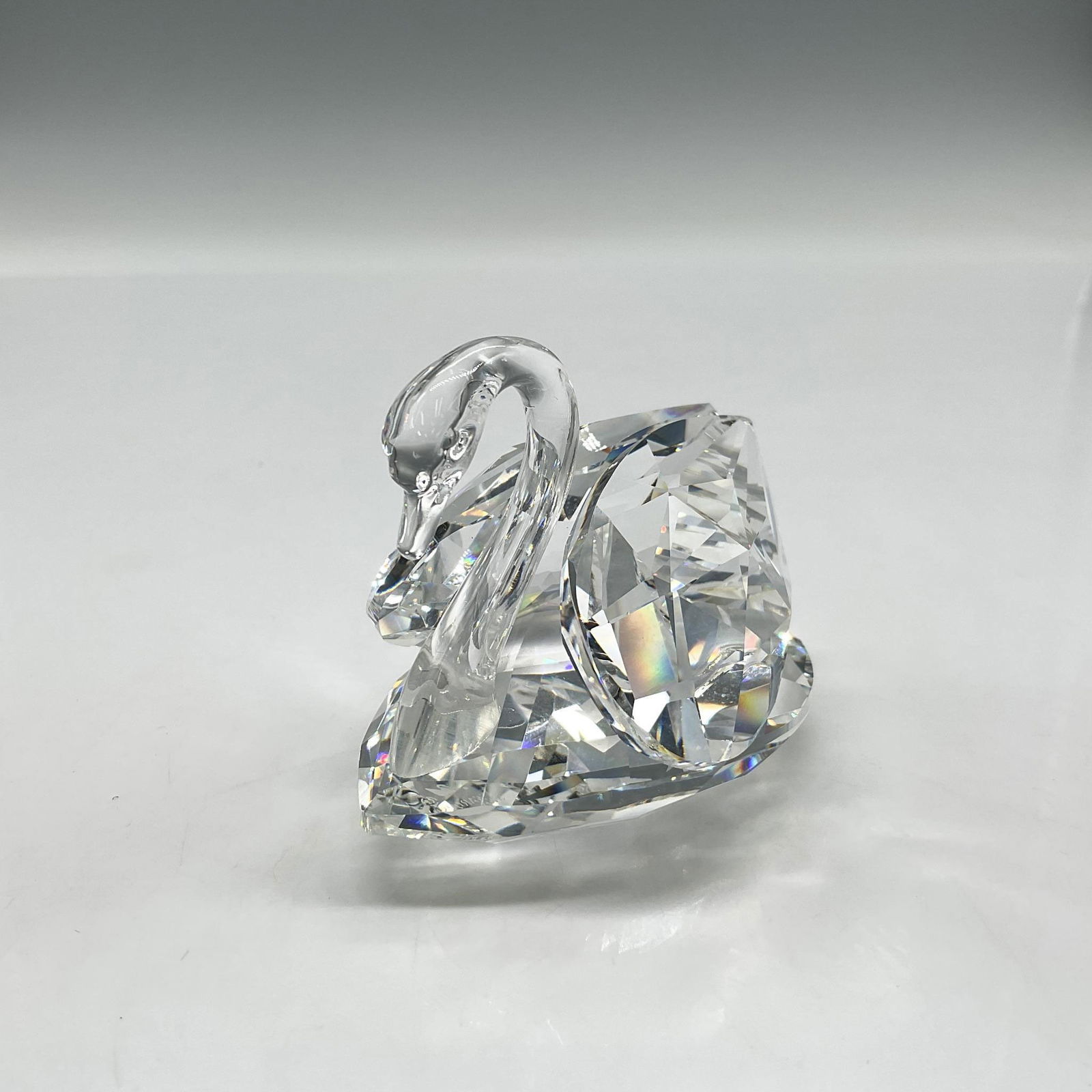 Swarovski Silver Crystal Figurine, Swan Large (1 of 5)
