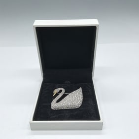 Swarovski Signature Jewelry, Swan Brooch