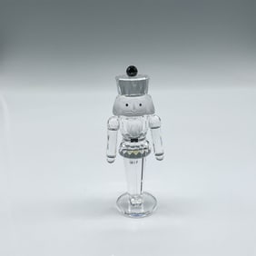 Swarovski Silver Crystal Figurine, Nutcracker Soldier