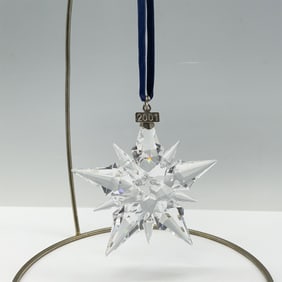 Swarovski Crystal 2001 Christmas Ornament