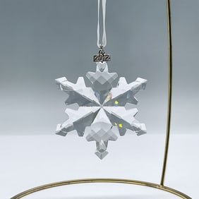 Swarovski Crystal Figurine, 2012 Christmas Ornament